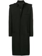 Yohji Yamamoto Longline Coat - Black