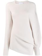 Christian Wijnants Klea Asymmetric Jumper - Neutrals