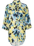 Raquel Allegra Floral Print Relaxed Fit Shirt