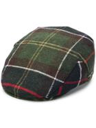 Barbour Check Print Hat - Green