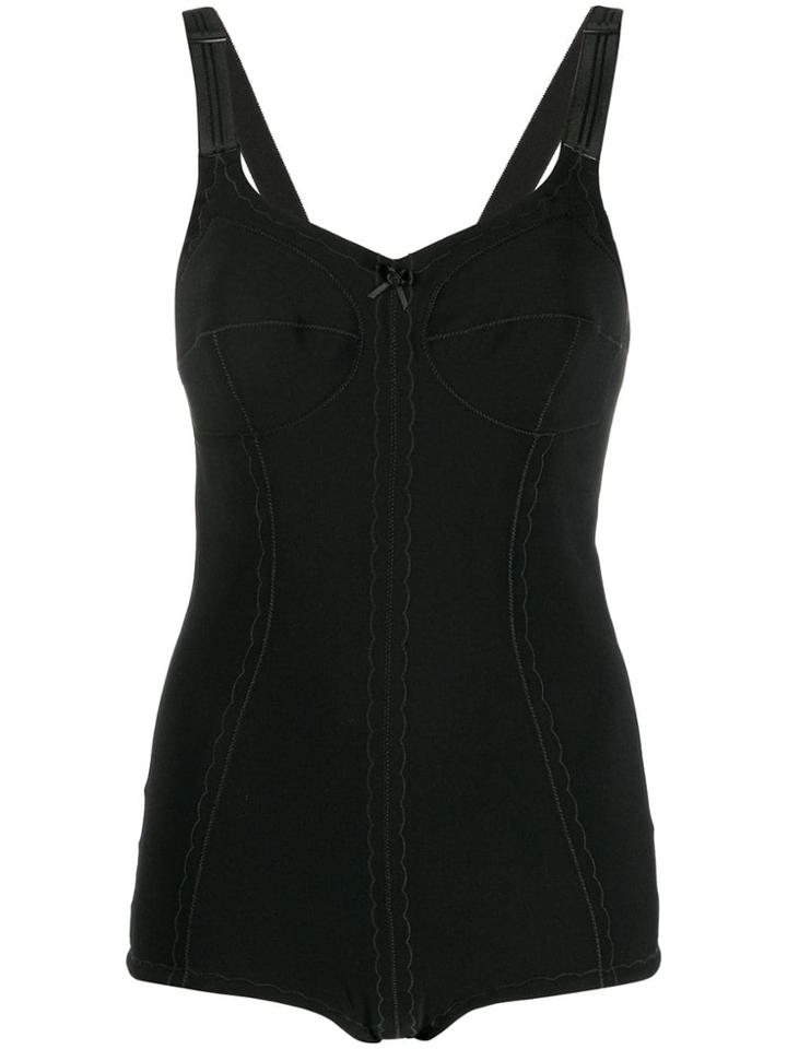 Marco De Vincenzo Sleeveless Body Top - Black
