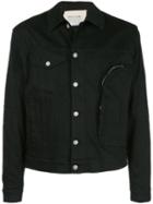 1017 Alyx 9sm Denim Zip-pocket Jacket - Black