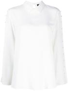 Antonelli Button Sleeved Blouse - White