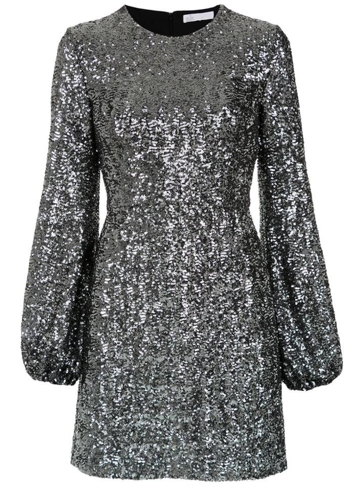 Nk Short Sequin Dress - Grey