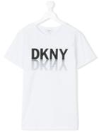 Dkny Kids - Teen Logo Print T-shirt - Kids - Cotton - 16 Yrs, White