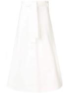 Sport Max Code A-line Midi Skirt - White