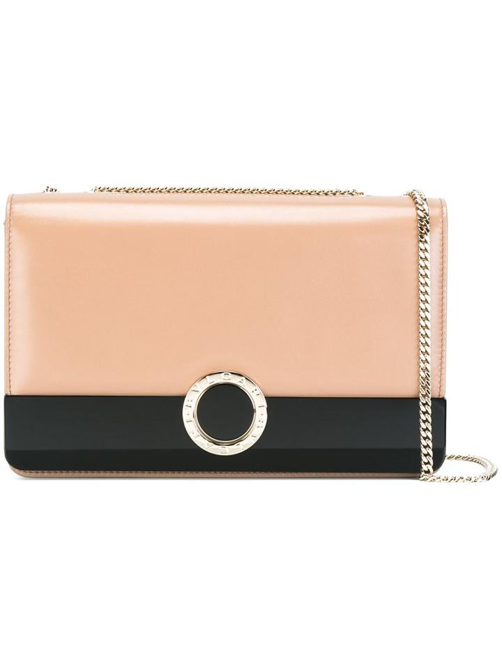 Bulgari Chain Strap Crossbody Bag, Women's, Nude/neutrals