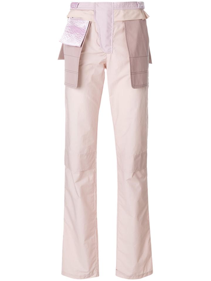 Valentino Schappe Trousers - Pink & Purple