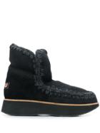 Mou Running Eskimo Ankle Boots - Black