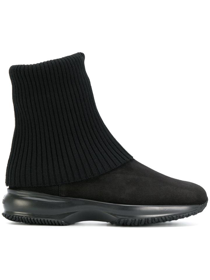 Hogan Interactive Sock Boots - Black