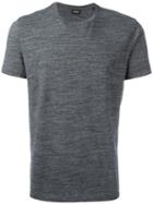 Diesel Plain T-shirt, Men's, Size: Medium, Grey, Cotton/polyester