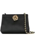 Chanel Pre-owned Bijou Stone Chain Shoulder Bag - Black