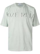 Stone Island Upside Down Logo T-shirt - Grey
