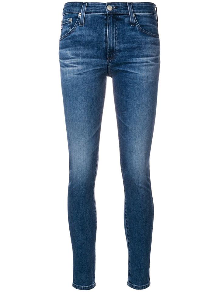 Ag Jeans Farrah Skinny Ankle Jeans - Blue