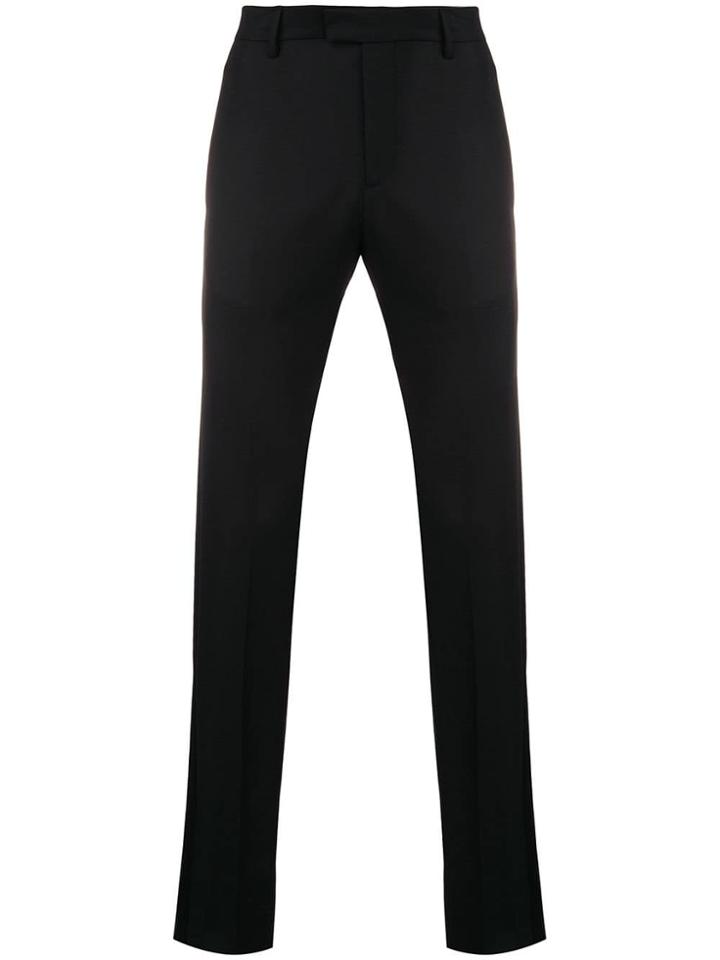 Les Hommes Straight-leg Trousers - Black