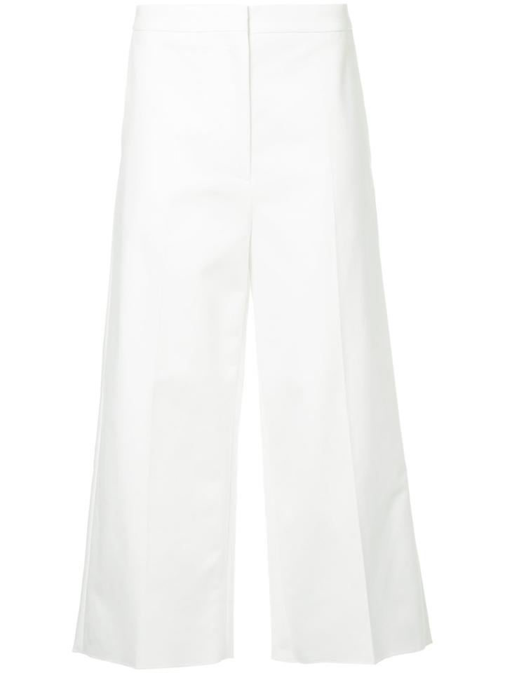 Rochas High Waisted Culottes - White