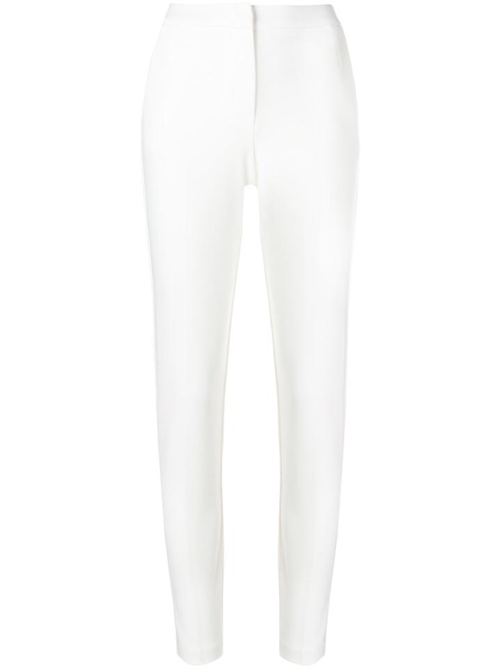 Blugirl High Waist Trousers - White