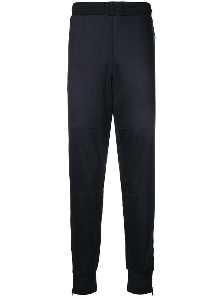 Ps By Paul Smith Zip Cuff Joggers - Blue