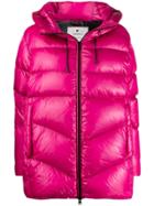 Woolrich Short Padded Jacket - Pink