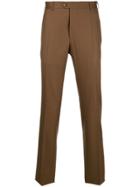 Officine Generale Tapered Trousers - Brown