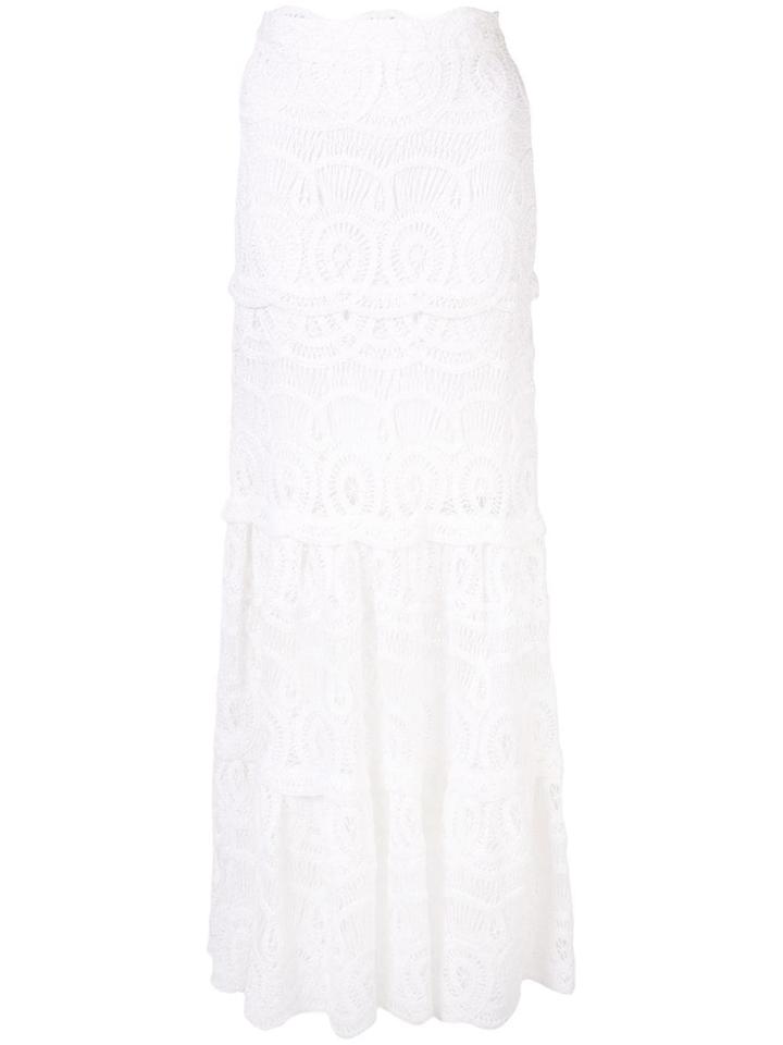 Alexis Davoni Full Skirt - White