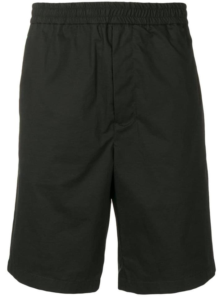 Ami Paris Side Stripe Shorts - Black