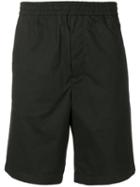 Ami Paris Side Stripe Shorts - Black