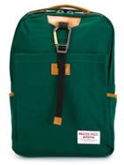 Master Piece Link Backpack, Green, Calf Leather/nylon/polyester