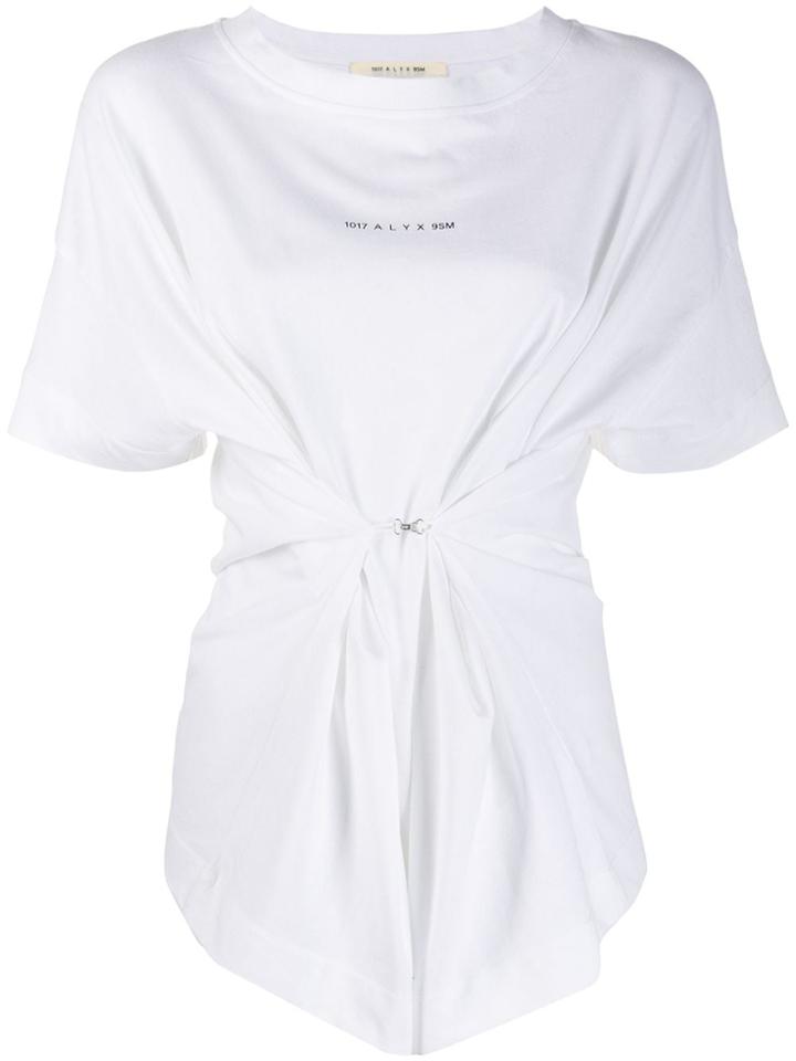 1017 Alyx 9sm Cinched T-shirt - White