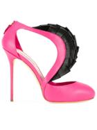 Olgana Stiletto Pumps - Pink & Purple