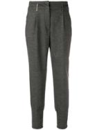 Peserico Slim Fit Trousers - Grey
