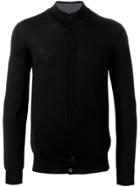 Paolo Pecora Concealed Fastening Cardigan - Black