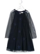 Stella Mccartney Kids 'misty' Tulle Party Dress, Girl's, Size: 8 Yrs, Blue