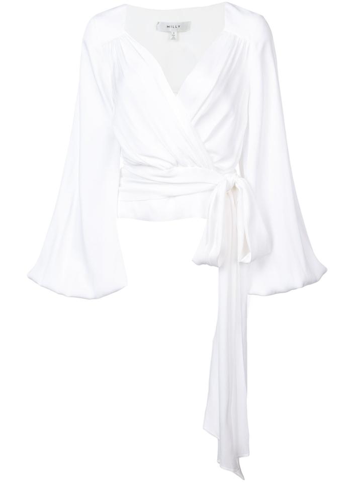 Milly Long Sleeved Blouse - White
