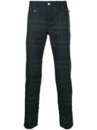 Hysteric Glamour Checkered Zip Back Skinny Trousers - Green