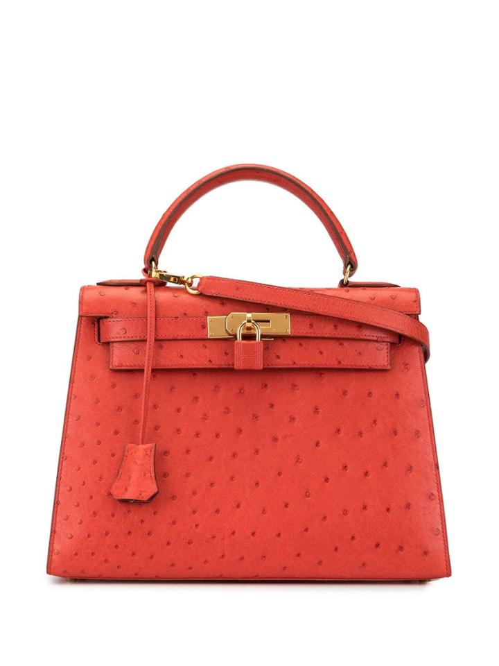 Hermès Pre-owned Kelly 28 Tote - Red