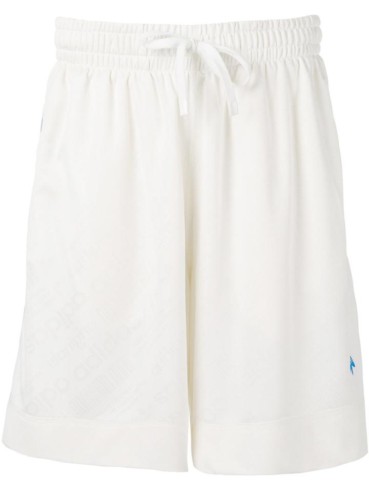 Adidas Originals By Alexander Wang - Soccer Shorts - Unisex - Polyester - L, White