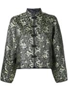 H Beauty & Youth - Dragons Fitted Jacket - Women - Polyester - M, Black, Polyester