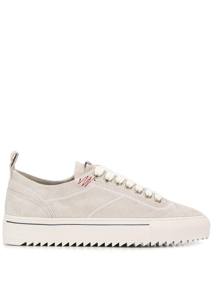 Represent Low-top Lace-up Sneakers - White