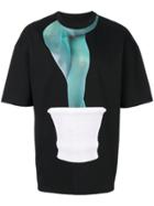 Cy Choi Printed T-shirt - Black