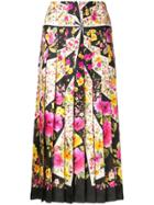 Gucci Floral Print Skirt - Multicolour