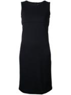 Lydia L. - Letje Fitted Sleeveless Dress - Women - Viscose/polyimide - 36, Blue, Viscose/polyimide