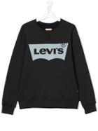 Levi's Kids Logo Print Sweatshirt - Grey