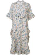 See By Chloé - Floral Shift Dress - Women - Cotton/linen/flax - 36, Cotton/linen/flax