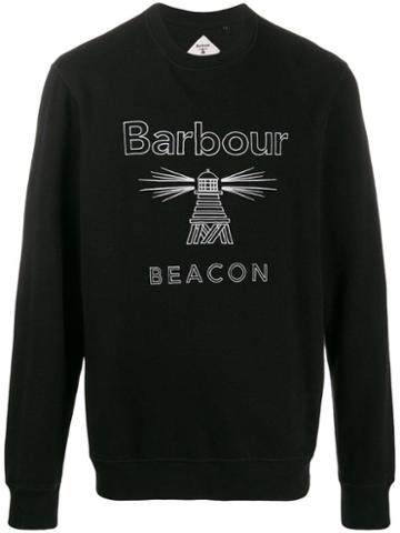 Barbour Beacon Embroidered Sweatshirt - Black