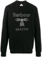 Barbour Beacon Embroidered Sweatshirt - Black