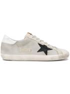 Golden Goose Grey Cord Superstar Sneakers