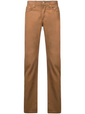 Naked And Famous Straight-leg Jeans - Brown