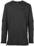 Y-3 'techfleece' Sweatshirt, Men's, Size: Medium, Black, Polyester/spandex/elastane