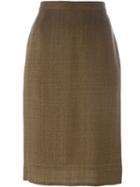 Prada Vintage Classic Pencil Skirt